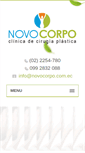 Mobile Screenshot of novocorpo.com.ec